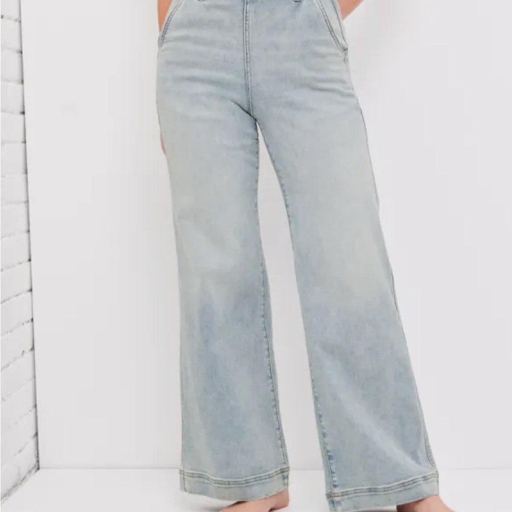 UpWest Women's High Rise Light Denim Jeans